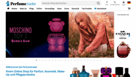 What Perfumetrader.de website looks like in 2024 