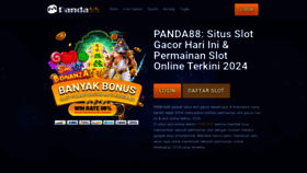 What Panypizza.com website looks like in 2024 