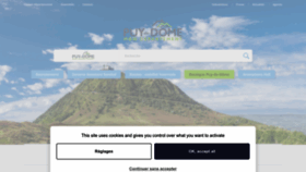 What Puydedome.com website looks like in 2024 