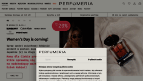 What Perfumeria.pl website looks like in 2024 