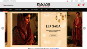 What Panashindia.com website looks like in 2024 