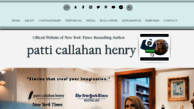 What Patticallahanhenry.com website looks like in 2024 