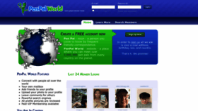 What Penpalworld.com website looks like in 2024 