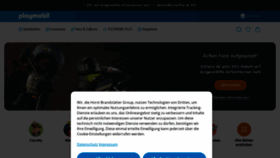 What Playmobil.de website looks like in 2024 
