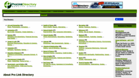 What Prolinkdirectory.com website looks like in 2024 