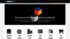 What Publishersglobal.com website looks like in 2024 