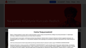 What Patronite.pl website looks like in 2024 