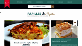 What Papillesetpupilles.fr website looks like in 2024 