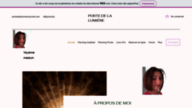 What Porte-de-la-lumiere.com website looks like in 2024 