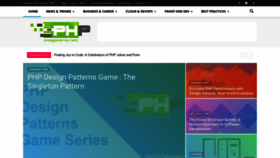 What Phpmagazine.net website looks like in 2024 