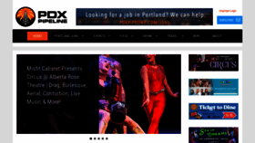 What Pdxpipeline.com website looked like in 2024 (1 year ago)