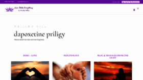 What Prilig.buzz website looks like in 2024 