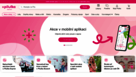 What Pilulka.cz website looks like in 2024 