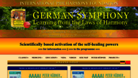 What Philharmony.com website looks like in 2024 