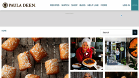 What Pauladeen.com website looks like in 2024 