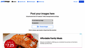 What Postimage.org website looks like in 2024 