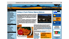 What Puertopollensa.com website looks like in 2024 