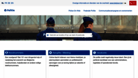 What Polfed-fedpol.be website looked like in 2024 (1 year ago)