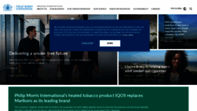 What Pmi.com website looks like in 2024 