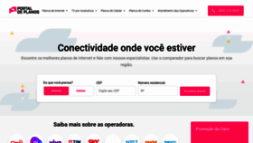 What Portaldeplanos.com.br website looks like in 2024 
