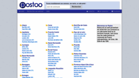 What Postoo.com website looks like in 2024 