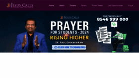 What Prayertoweronline.org website looks like in 2024 