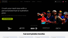 What Precisionhydration.com website looks like in 2024 