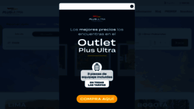 What Plusultra.com website looks like in 2024 