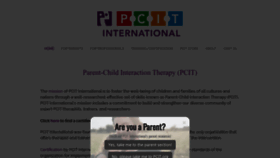 What Pcit.org website looks like in 2024 