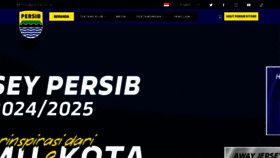 What Persib.co.id website looks like in 2024 