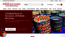 What Polartcenter.com website looks like in 2024 