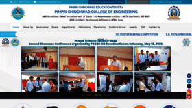 What Pccoepune.com website looked like in 2024 (1 year ago)