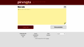 What Pirvnota.com website looks like in 2024 