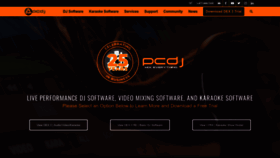 What Pcdj.com website looks like in 2024 