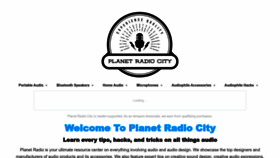 What Planetradiocity.com website looks like in 2024 