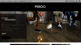 What Pergoflooring.com website looks like in 2024 