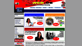 What Powweb.de website looks like in 2024 