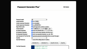 What Passwordsgenerator.net website looks like in 2024 