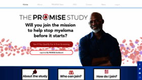 What Promisestudy.org website looks like in 2024 