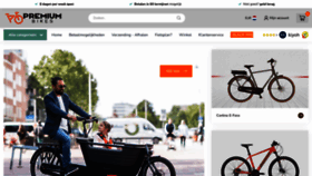 What Premiumbikes.nl website looks like in 2024 