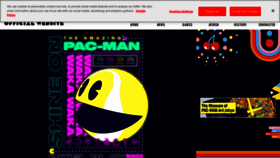 What Pacman.com website looks like in 2024 