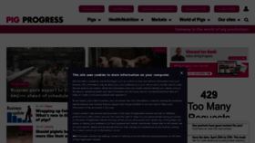 What Pigprogress.net website looks like in 2024 
