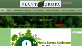 What Plantaeuropa.com website looks like in 2024 