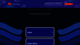 What Prednisone2022.com website looks like in 2024 