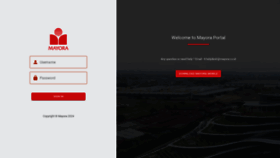 What Portal.mayora.co.id website looks like in 2024 
