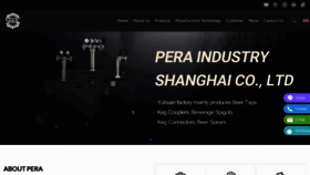 What Perabar.com website looks like in 2024 