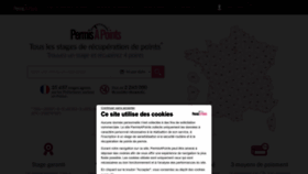 What Permisapoints.fr website looks like in 2024 