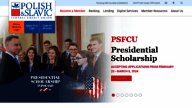 What Psfcu.com website looks like in 2024 