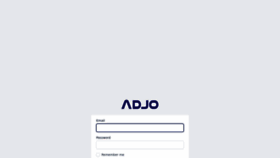 What Panel.adjo.com website looks like in 2024 