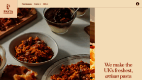 What Pastaevangelists.com website looks like in 2024 